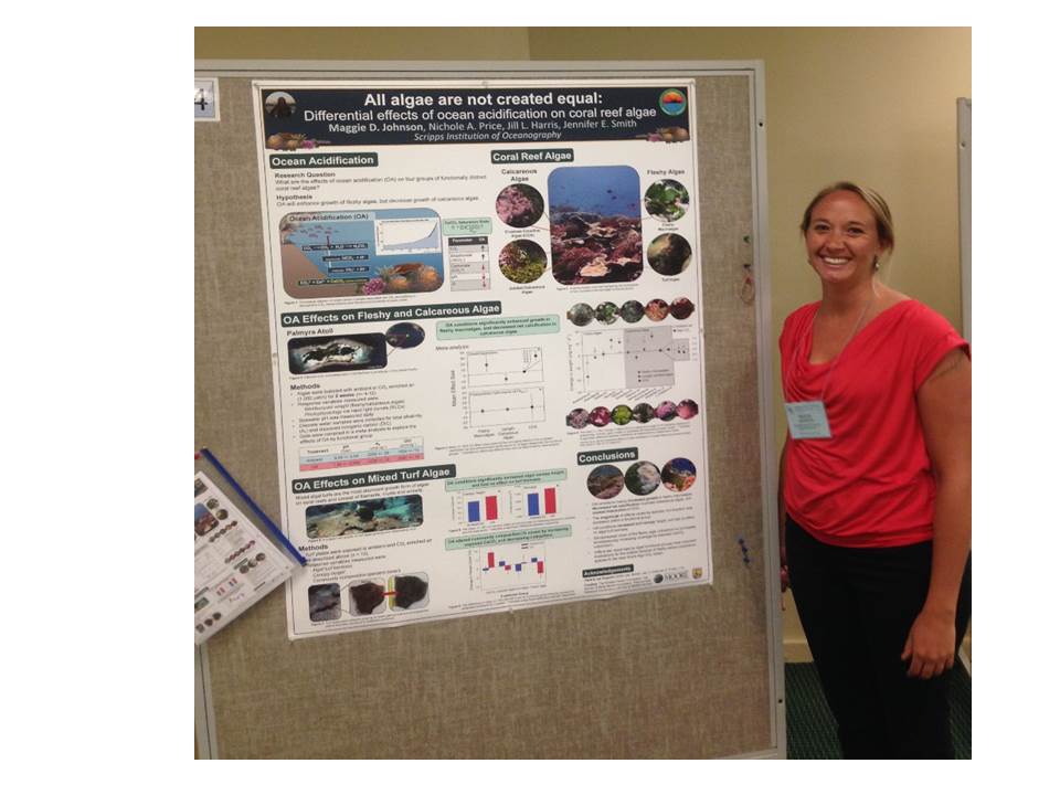 PhD student Maggie Johnson attends inspiring Gordon Research Conference